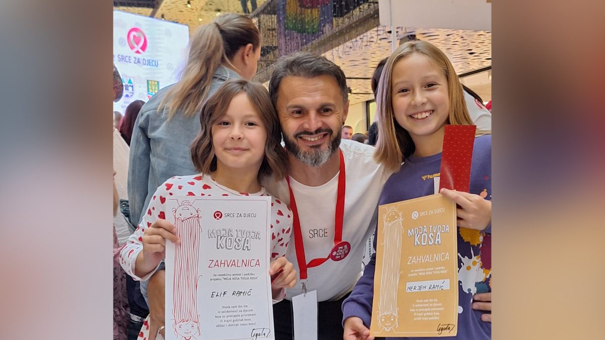 SESTRE ELIF I MERJEM RAMIĆ DJEVOJČICE  ZLATNOG SRCA