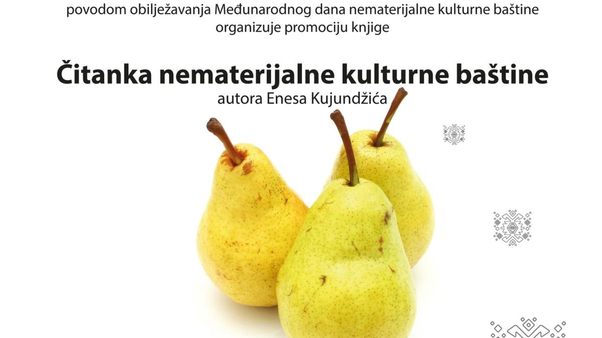 SUTRA PROMOCIJA KNJIGE “ČITANKA NEMATERIJALNE KULTURNE BAŠTINE”
