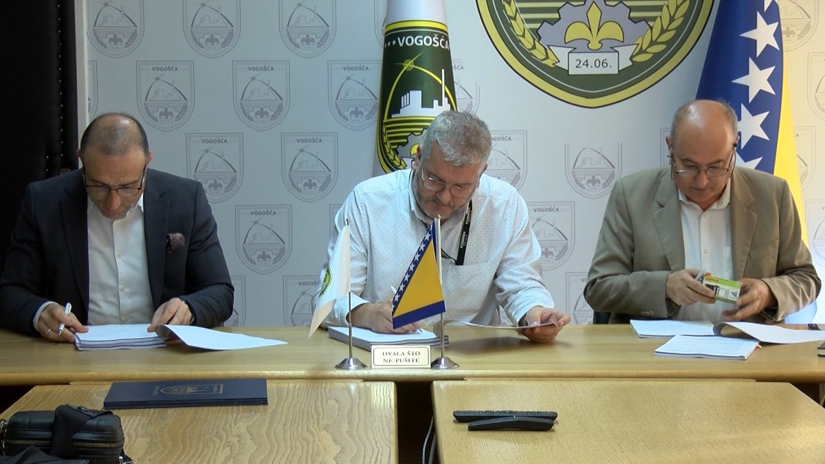 OPĆINA VOGOŠĆA POTPISALA UGOVOR U VRIJEDNOSTI OD 714.000 KM