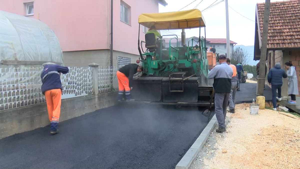 U DIJELU ULICE BRANILACA HOTONJA ASFALTIRAN PUT U DUŽINI OD 315 METARA