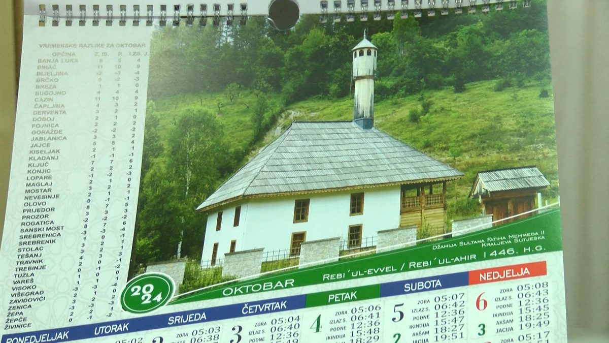 U TOKU PRODAJA KALENDARA SA VAKTIJOM OMLADINSKOG UDRUŽENJA „TEMPO“