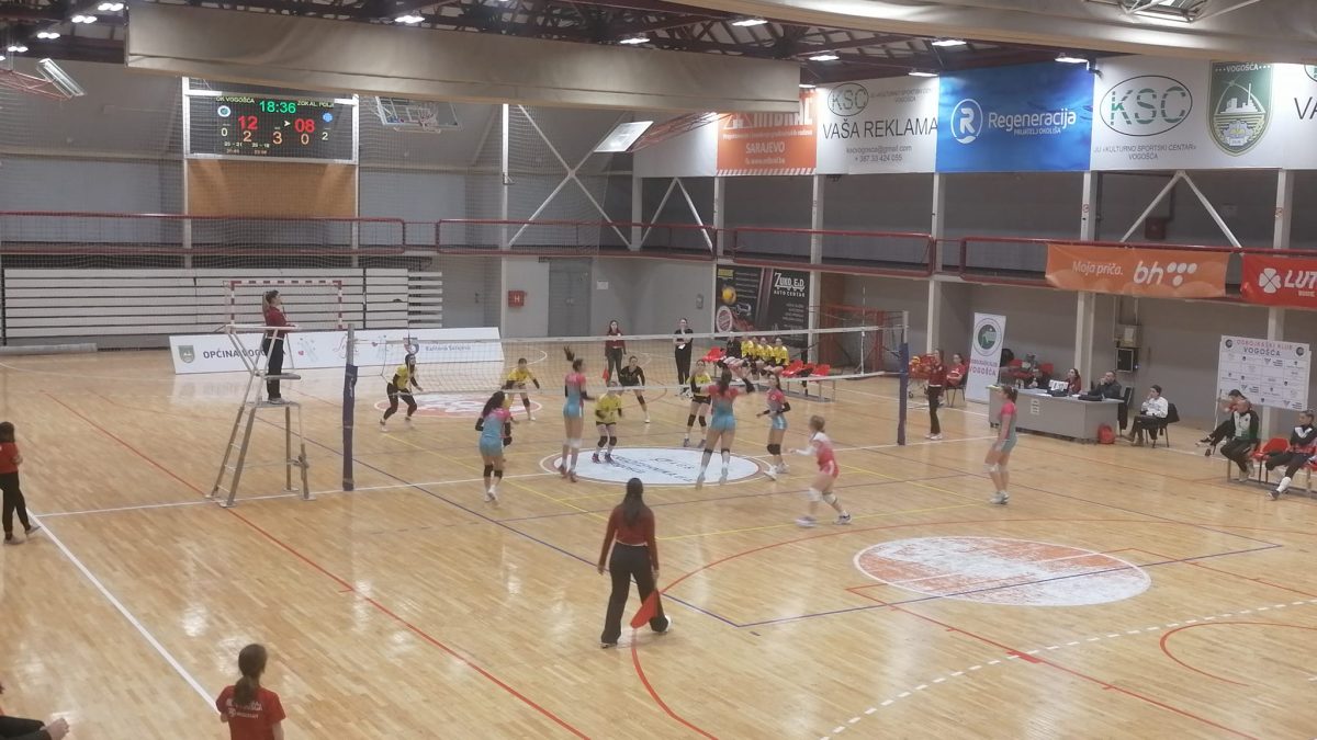 POBJEDA ODBOJKAŠICA VOGOŠĆE PROTIV ALIPAŠINOG POLJA