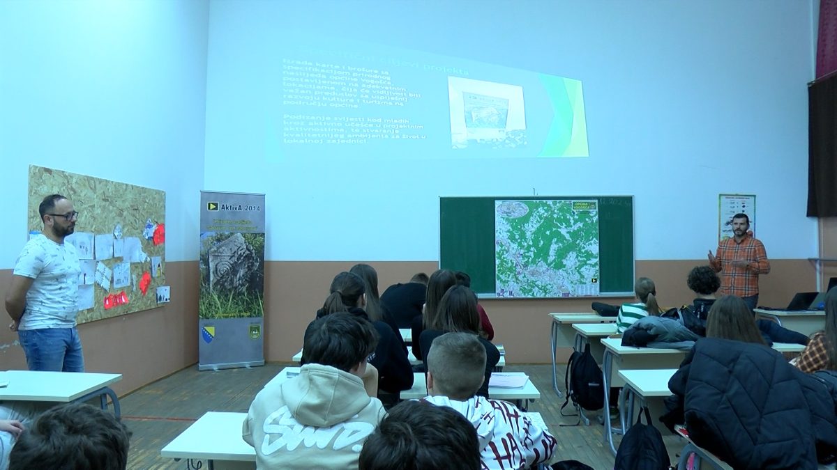 OMLADINSKO UDRUŽENJE “AKTIVA 2014” PROMOVIŠE PROJEKAT „PRIRODNO NASLIJEĐE SAČUVANO OD ZABORAVA”