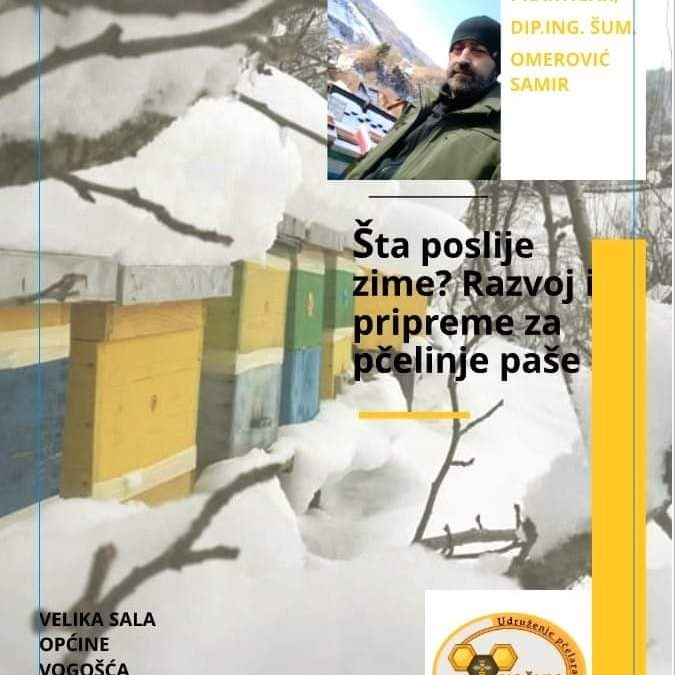 SUTRA U VOGOŠĆI PREDAVANJE ZA PČELARE
