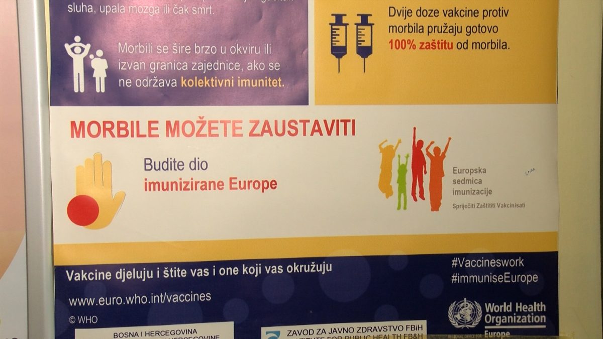 ZBOG ŠIRENJA ZARAZNIH BOLESTI POZIV RODITELJIMA DA VAKCINIŠU DJECU