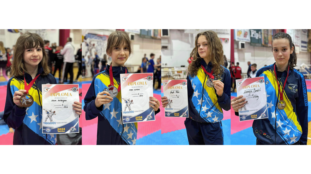 KADETKINJE  TAEKWONDO KLUBA „VICTORY” NA SPISKU ZA OKUPLJANJE KADETSKE REPREZENTACIJE