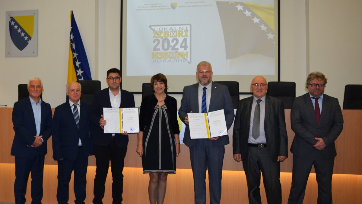 DODIJELJEN MANDAT NAČELNIKA OPĆINE VOGOŠĆA MIGDADU HASANOVIĆU