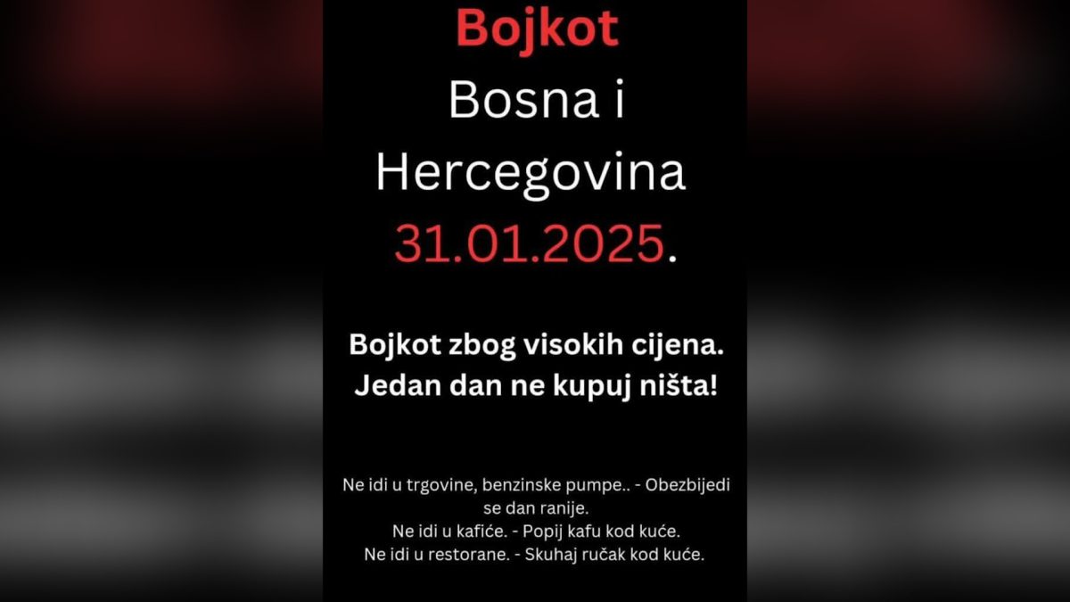 HOĆE LI VOGOŠĆANI 31. JANUARA PODRŽATI NAJAVLJENI “BOJKOT ZBOG VISOKIH CIJENA“