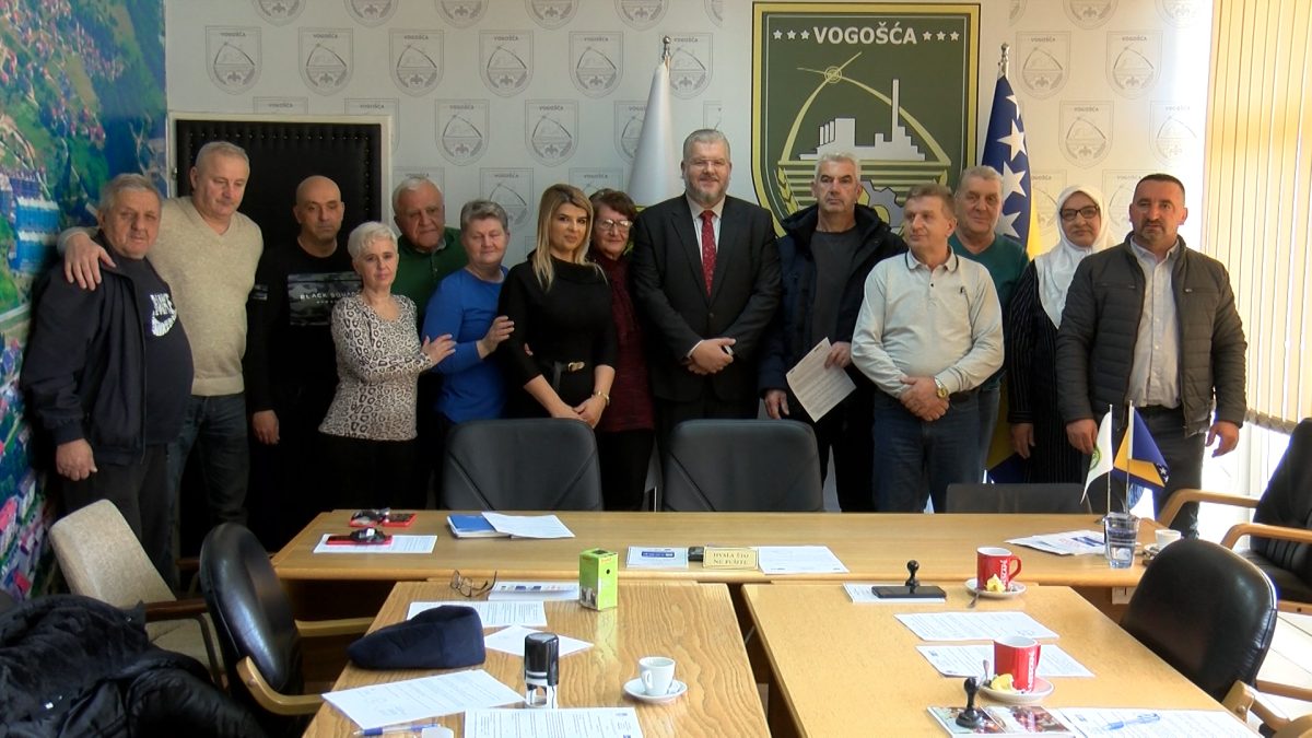 U OPĆINI VOGOŠĆA POTPISANI UGOVORI O SUFINANSIRANJU RADA I PROJEKATA 12 BORAČKIH UDRUŽENJA