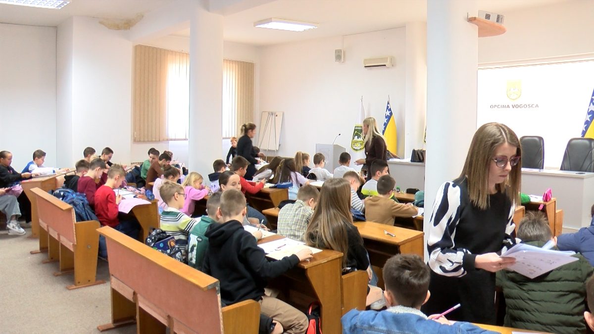 NA MEĐUNARODNOM IZAZOVU “KLOKAN MATEMATIČAR“ UČESTVOVALO 105 UČENIKA OŠ „MIRSAD PRNJAVORAC”