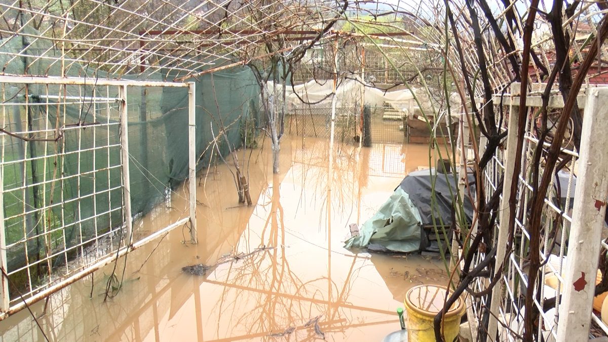 RIJEKA BOSNA U NASELJU SVRAKE POPLAVILA NEKOLIKO DOMAĆINSTAVA