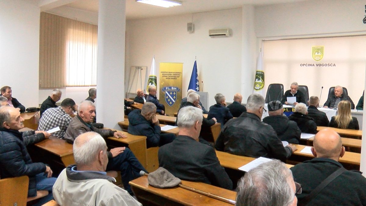 UDRUŽENJE BORACA „PATRIOTSKA LIGA“ VOGOŠĆA ODRŽALO REDOVNU GODIŠNJU IZVJEŠTAJNU SKUPŠTINU
