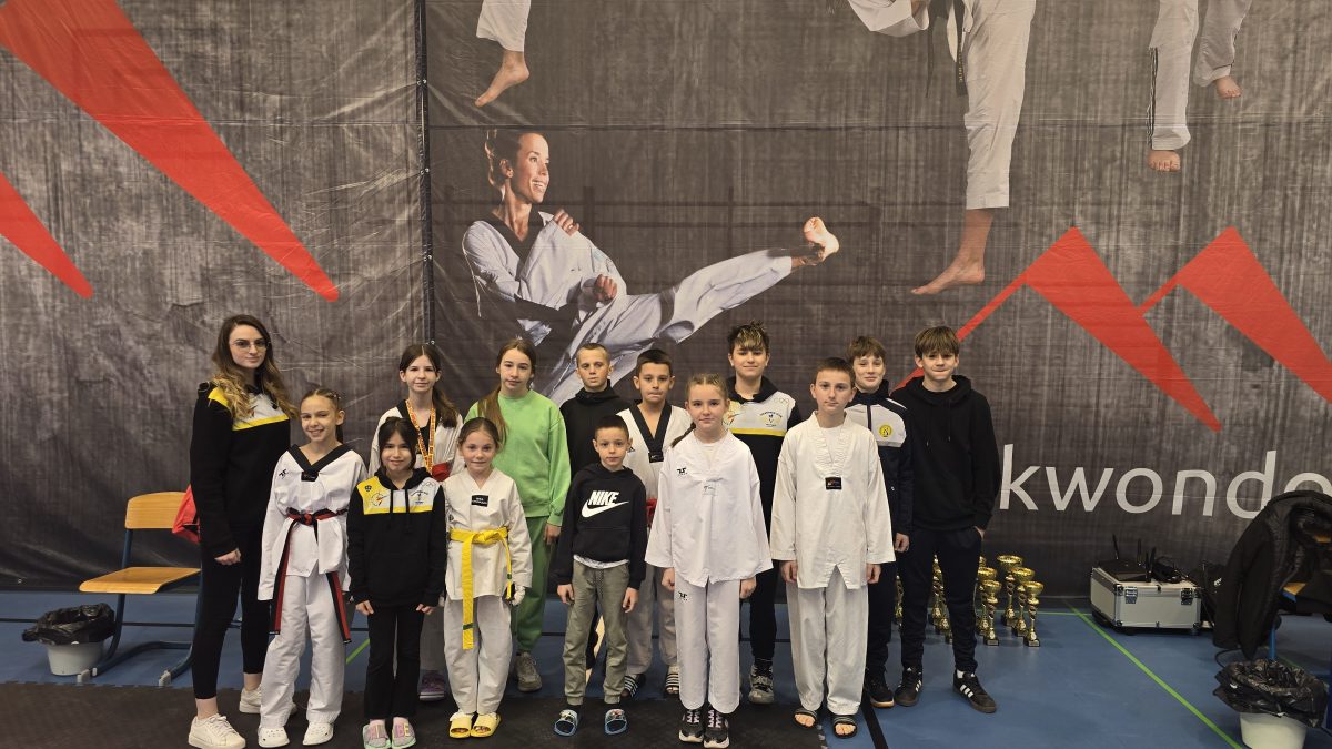 MLADI TIM TAEKWONDO KLUBA “VICTORY” OSTVARILI SJAJNE REZULTATE NA DALMACIJA KUPU