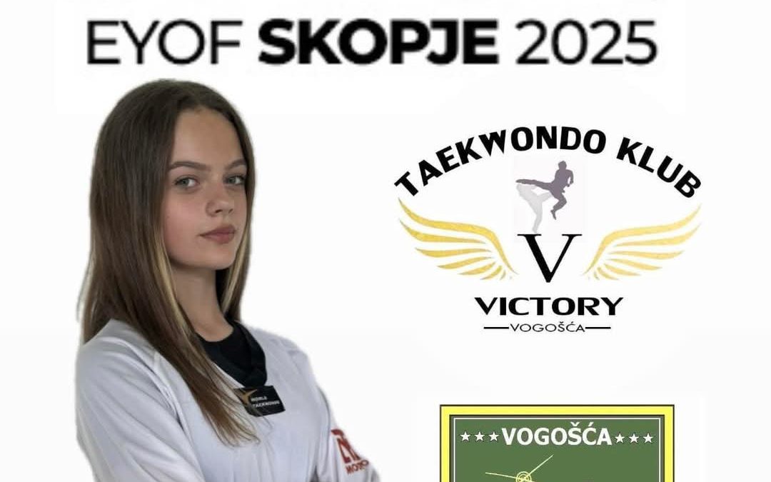 ČLANICA TAEKWONDO KLUBA “VICTORY” LAJLA ĆEBO UČESTVUJE NA EYOF-u
