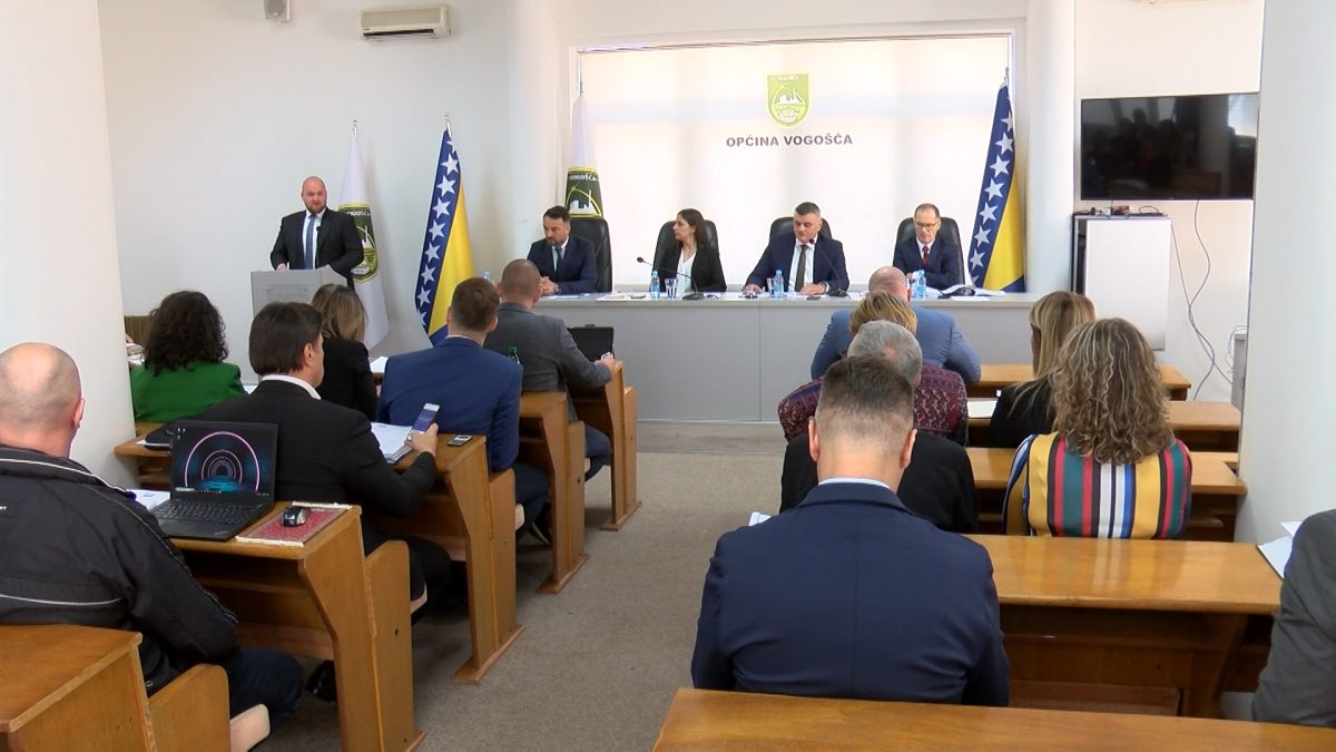 ODRŽANA 6. REDOVNA SJEDNICA OPĆINSKOG VIJEĆA VOGOŠĆA