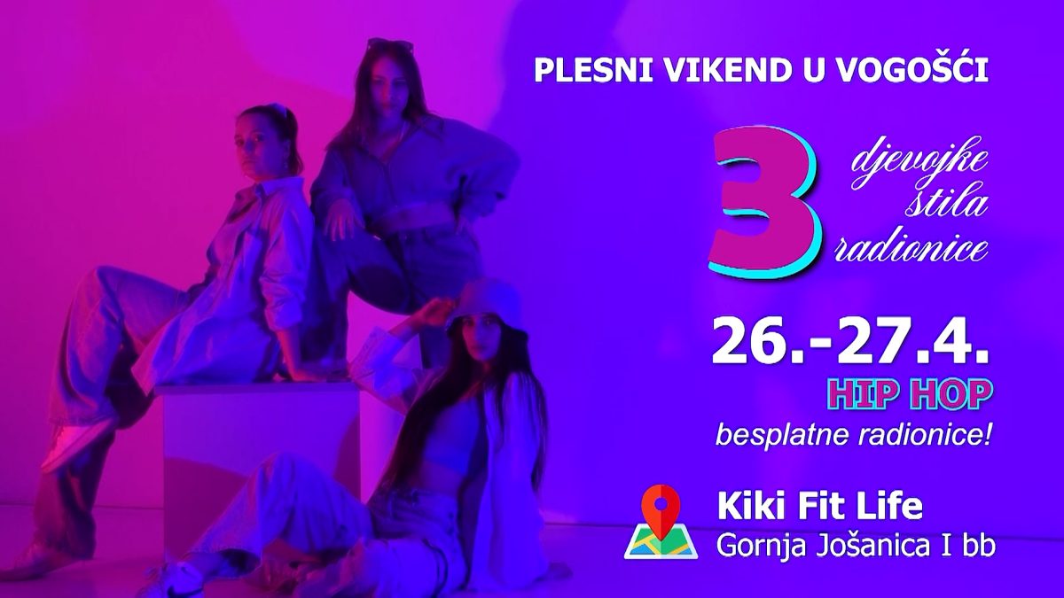 PLESNI STUDIO “FREEZE” ORGANIZUJE BESPLATNE RADIONICE HIP HOPA