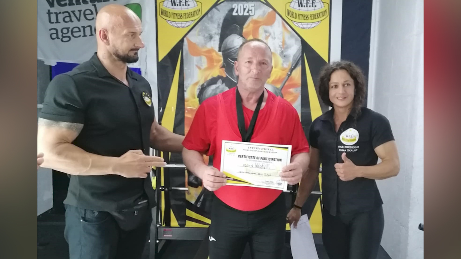 ADAMIR ANE RAŠČIĆ OSVOJIO ŠAMPIONSKU TITULU WFF PRVAKA EVROPE U BENCH PRESS-u M3 ZA 2025. GODINU