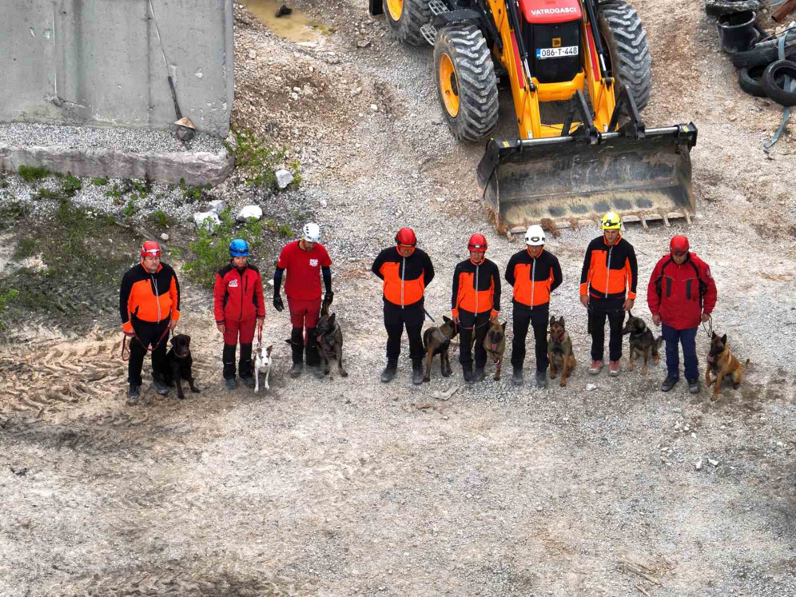 VATROGASNO DRUŠTVO VOGOŠĆA UČESTVUJE U PROJEKTU IZGRADNJE CENTRA ZA OBUKU SPASILAČKIH PASA U EVROPI
