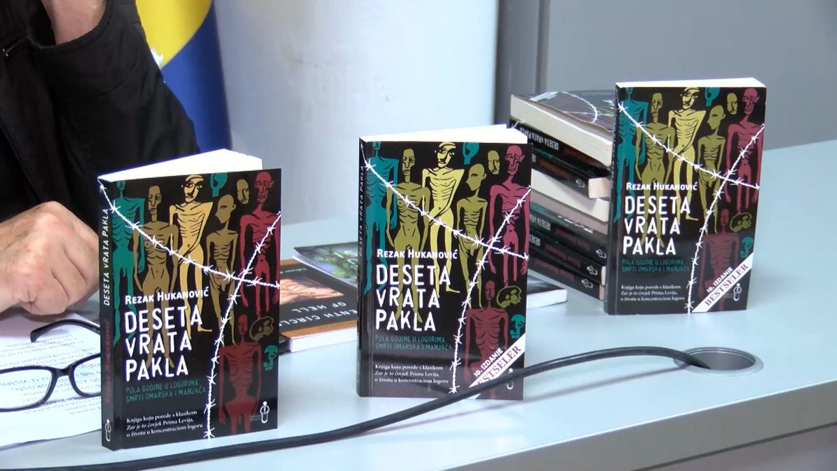 BOŠNJAČKA ZAJEDNICA KULTURE “PREPOROD” VOGOŠĆA  UPRILIČILA PROMOCIJU KNJIGE “DESETA VRATA PAKLA” AUTORA REZAKA HUKANOVIĆA