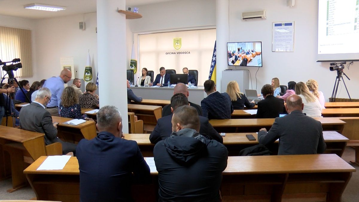 OPĆINSKO VIJEĆE VOGOŠĆA ODRŽALO 7. REDOVNU SJEDNICU