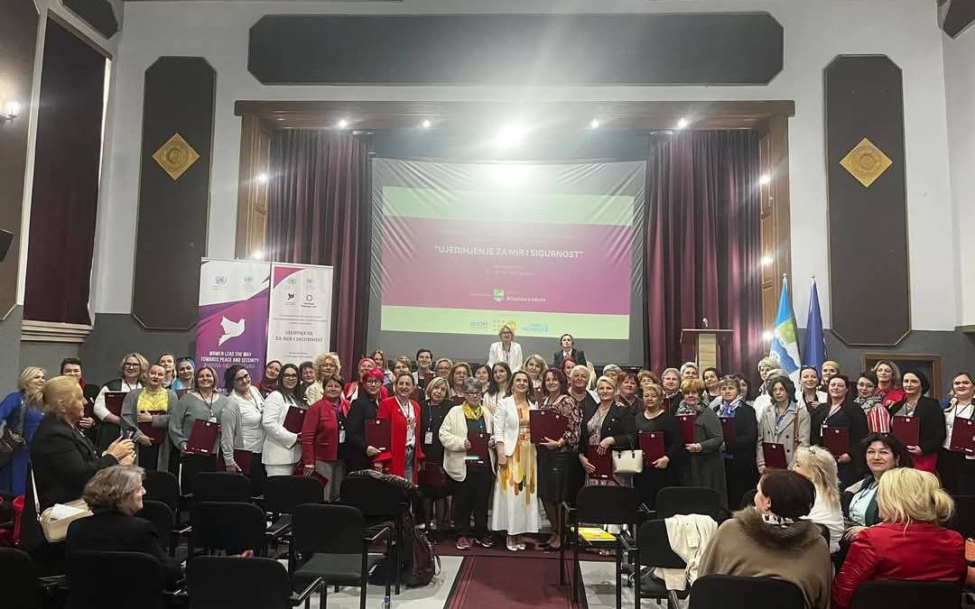 UDRUŽENJE ŽENA “ZUMBUL” VOGOŠĆA MEĐU POTPISNICAMA MEMORANDUMA ZA MIR I SIGURNOST U BOSANSKOJ KRUPI