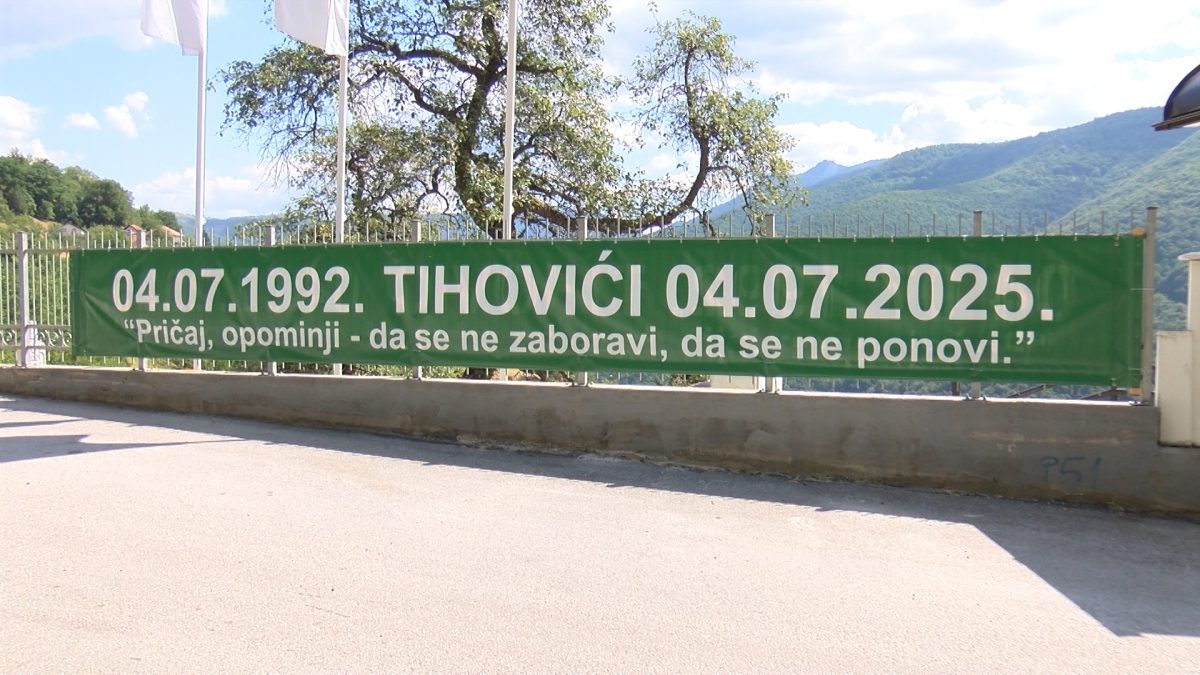 U TOKU POSLJEDNJE PRIPREME ZA KOLEKTIVNU DŽENAZU I UKOP 11 IDENTIFIKOVANIH POSMRTNIH OSTATAKA UBIJENIH MJEŠTANA TIHOVIĆA.