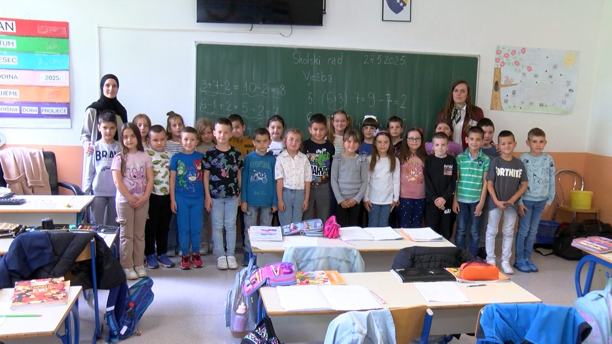 PRVAČIĆI I-2 ODJELJENJA OŠ „ZAHID BARUČIJA“: VESELI MALIŠANI
