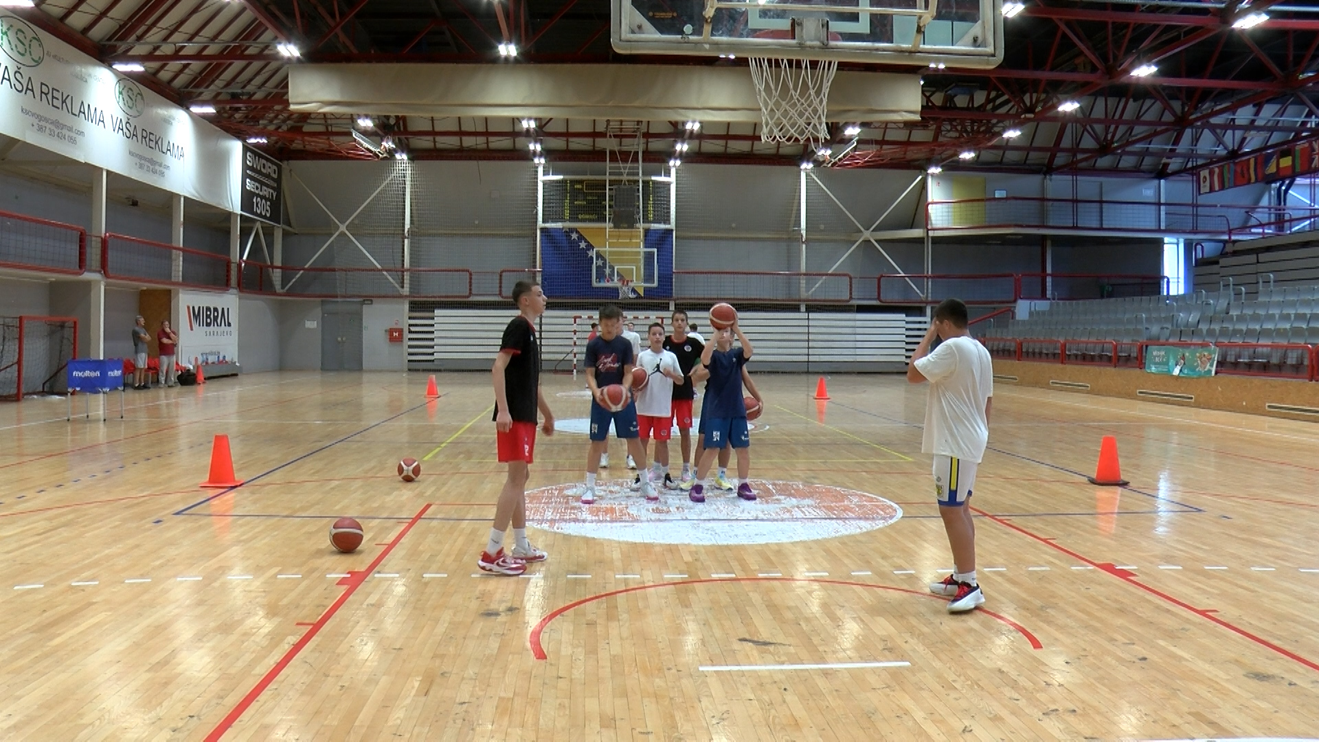 KOŠARKAŠI VOGOŠĆE VRIJEDNO TRENIRAJU I TOKOM LJETNIH MJESECI