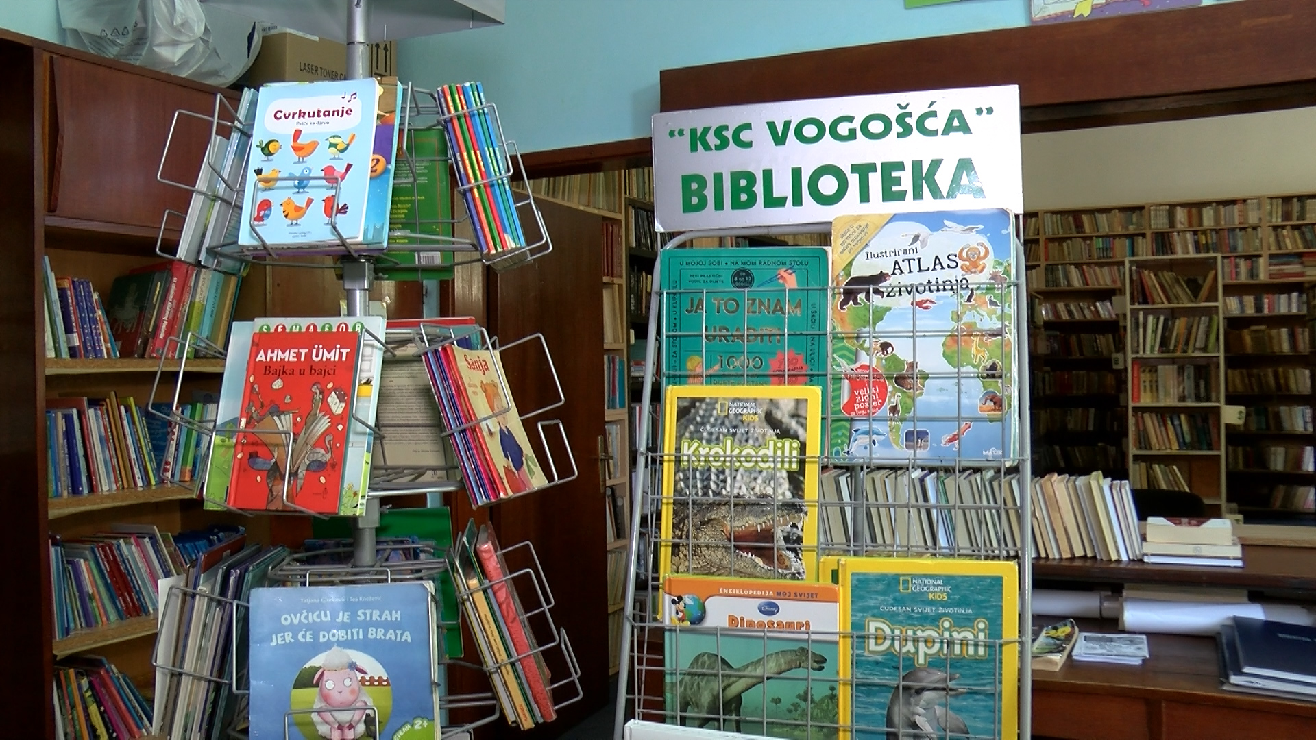 SEPTEMBAR – MJESEC BESPLATNOG UČLANJENJA U BIBLIOTEKU JU KSC VOGOŠĆA