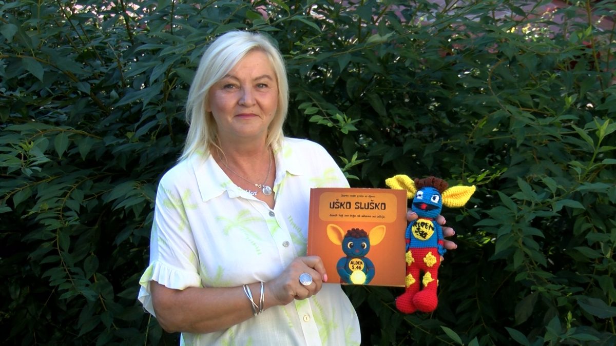 PREDSJEDNICA UDRUŽENJA „ALDEN S.“ DŽENITA SALISPAHIĆ OBJAVILA SLIKOVNICU „UŠKO SLUŠKO“