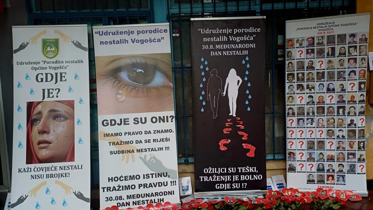 U VOGOŠĆI OBILJEŽEN MEĐUNARODNI DAN NESTALIH OSOBA UZ PITANJE: GDJE JE?