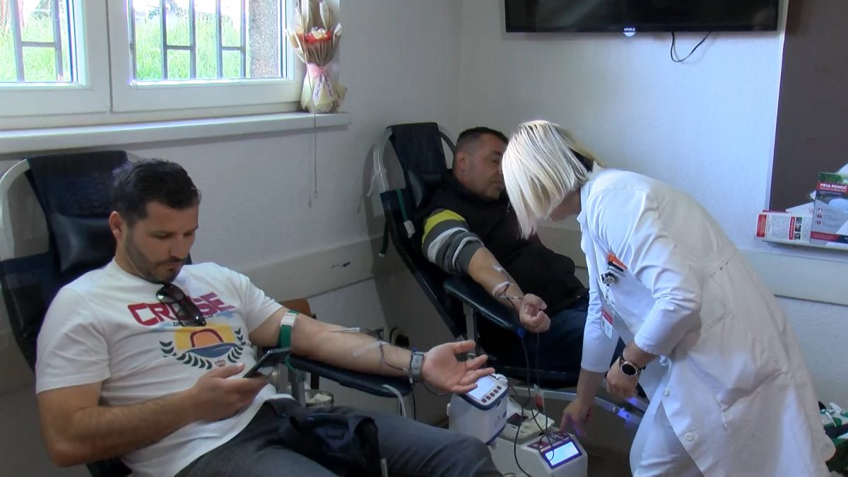 U VOGOŠĆI SUTRA DOBROVOLJNA AKCIJA DARIVANJA KRVI