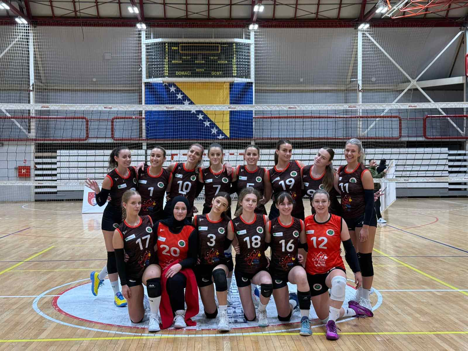 OK VOGOŠĆA BEZ IZGUBLJENOG SETA SAVLADALA BREZU