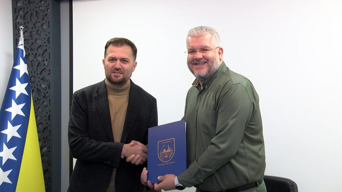 OPĆINA VOGOŠĆA POTPISALA MEMORANDUM O SARADNJI SA UDRUŽENJEM “IZVOR DOBROČINSTVA”