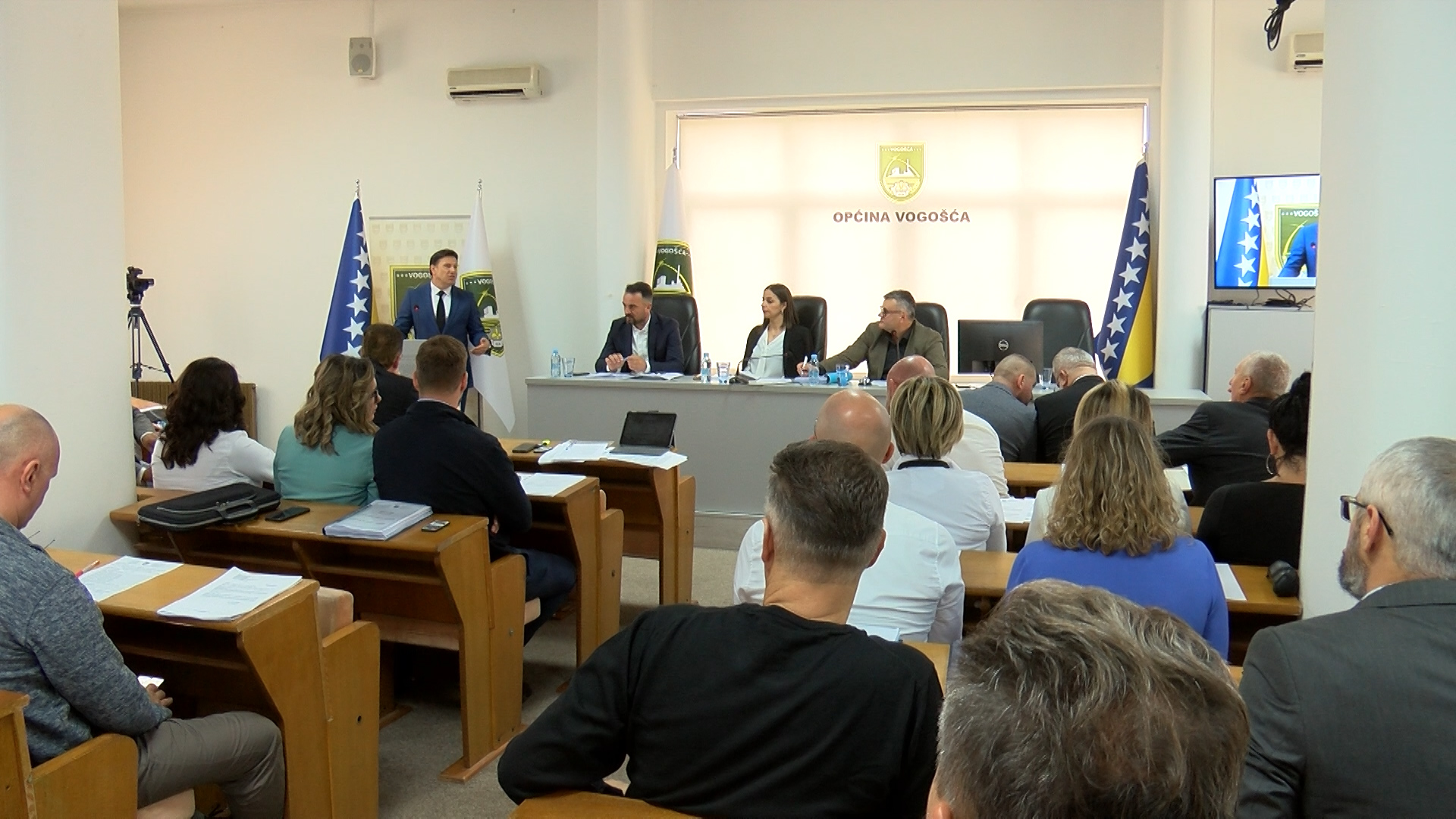 ODRŽANA 11. REDOVNA SJEDNICA OPĆINSKOG VIJEĆA VOGOŠĆA – NACRT BUDŽETA ZA 2026. GODINU U IZNOSU OD 21.800.000 KM