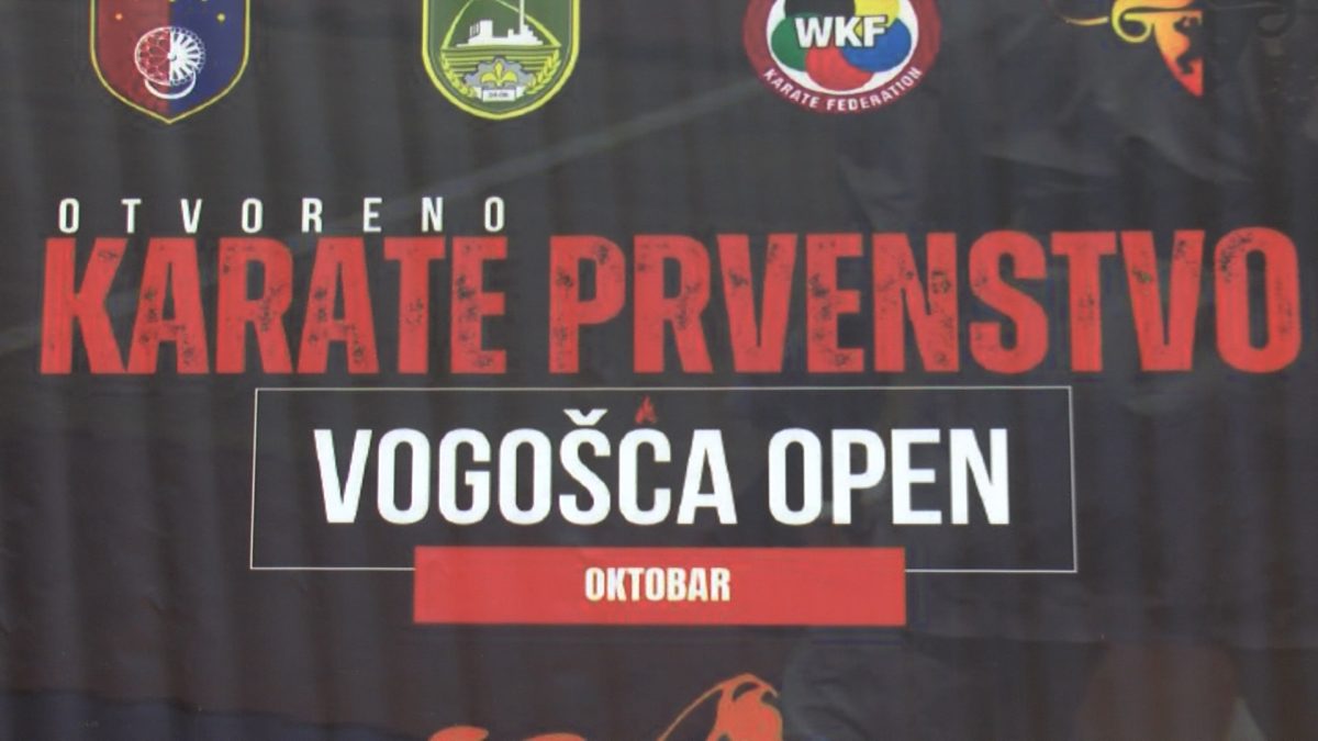 POČELO 16. OTVORENO KARATE PRVENSTVO „VOGOŠĆA OPEN 2025 “