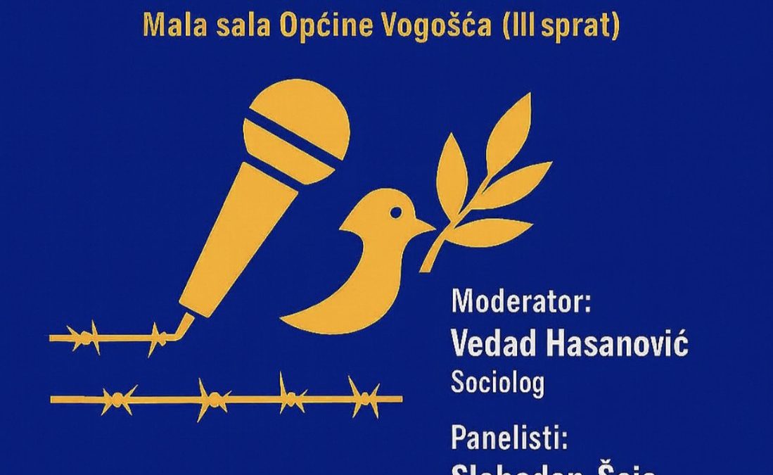 SEKCIJA MLADIH ANTIFAŠISTA UABNOR VOGOŠĆA SUTRA ORGANIZUJE PANEL DISKUSIJU
