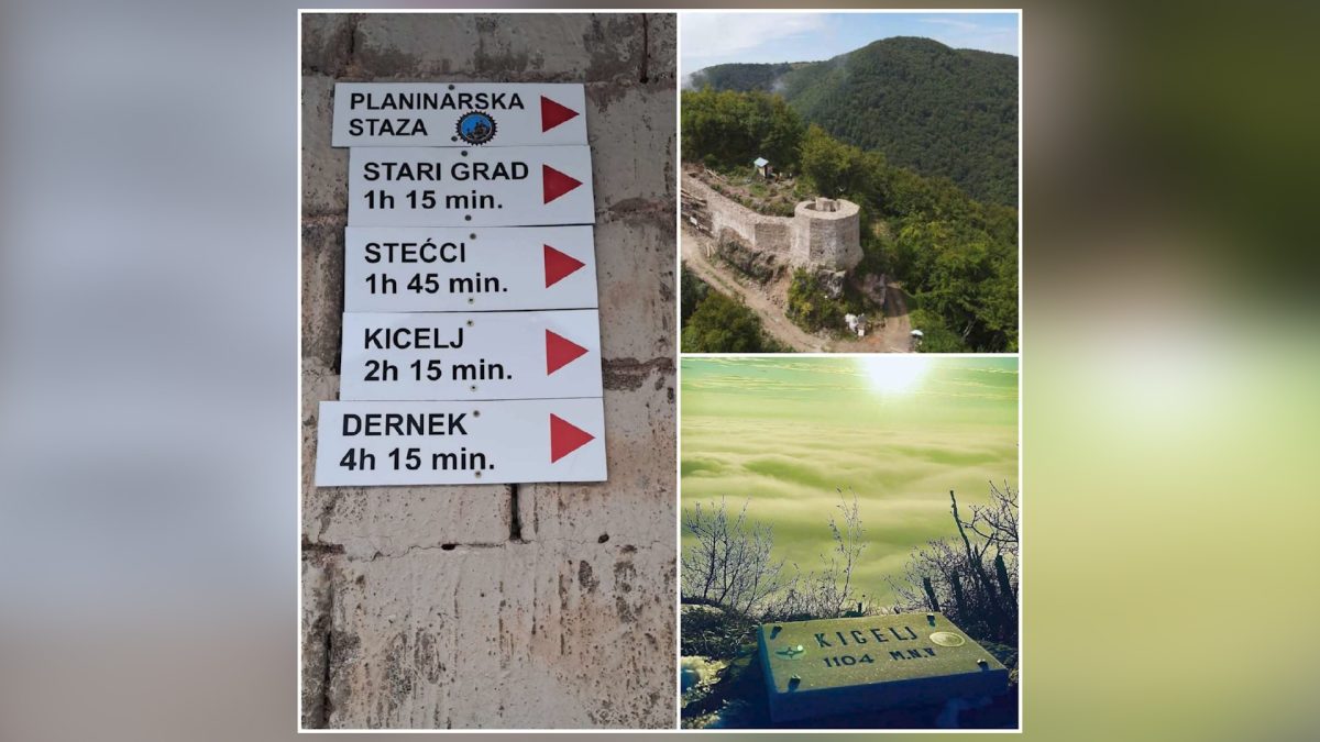 PD „PLANINAR” VOGOŠĆA U SUBOTU  ORGANIZUJE ZANIMLJIVU PLANINARSKU TURU NA RELACIJI ILIJAŠ – STARI GRAD DUBROVNIK – KICELJ