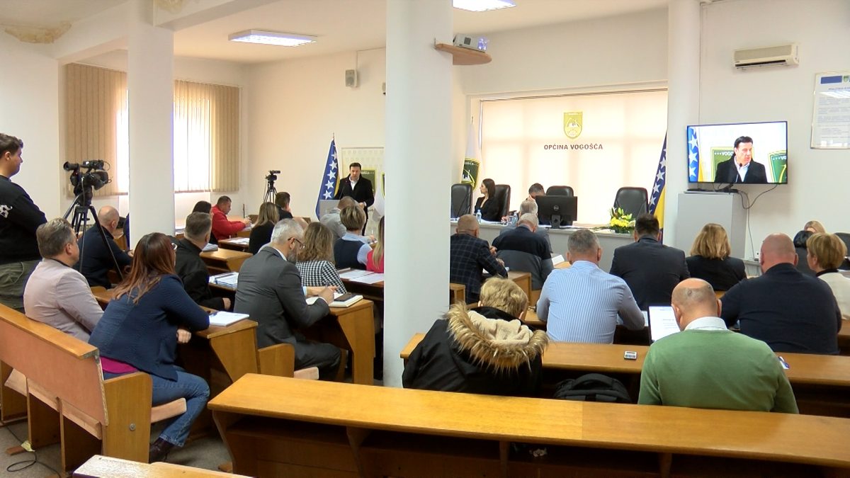 ODRŽANA 12. REDOVNA SJEDNICA OPĆINSKOG VIJEĆA VOGOŠĆA