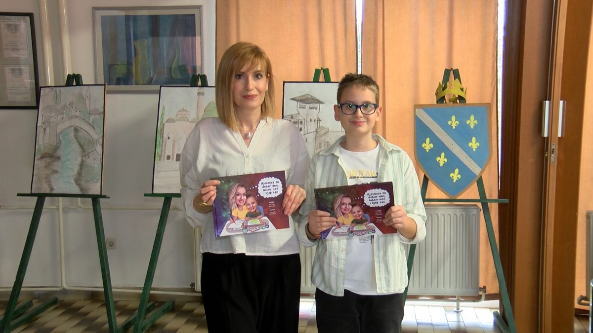 MAMA DŽENANA I SIN DAVUD DRAMALIJA: ZAJEDNO NAPISANO, SRCEM NACRTANO