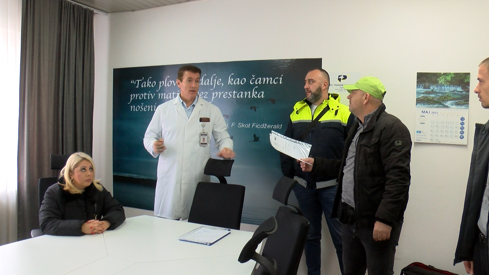 SLUŽBI PRVE MEDICINSKE POMOĆI DONIRANA VRIJEDNA OPREMA