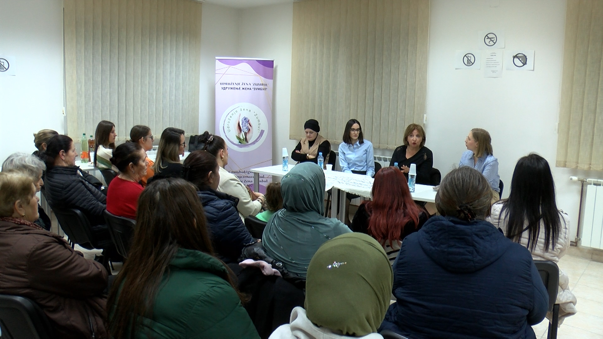 U POVODU EVROPSKE SEDMICE PREVENCIJE KARCINOMA GRLIĆA MATERICE UDRUŽENJE ŽENA “ZUMBUL”  ORGANIZOVALO VAŽNU PANEL DISKUSIJU POD NAZIVOM “ ZDRAVA IZNUTRA LIJEPA IZVANA”