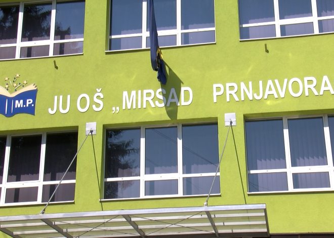 4,42 PROSJEČNA OCJENA NA KRAJU PRVOG POLUGODIŠTA ZA UČENIKE OŠ “MIRSAD PRNJAVORAC”