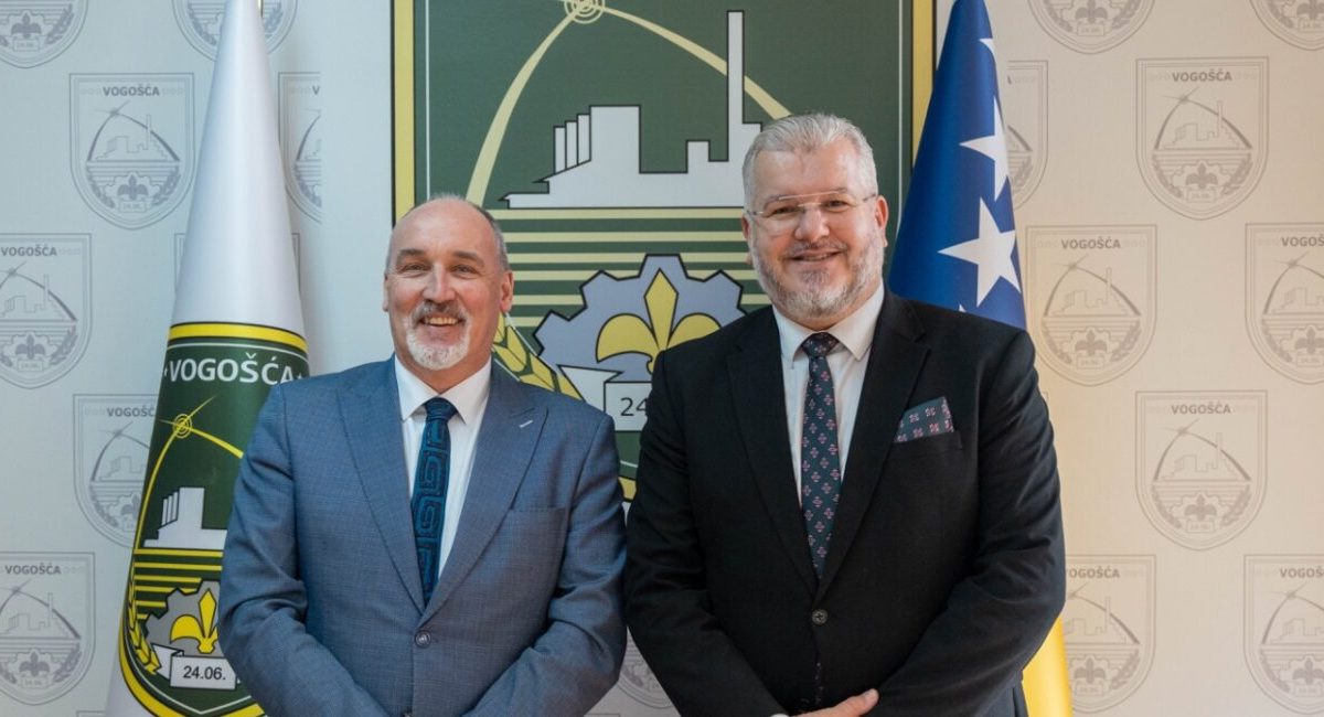 NAČELNIK HASANOVIĆ ODRŽAO SASTANAK SA AMBASADOROM ŠVICARSKE U BIH