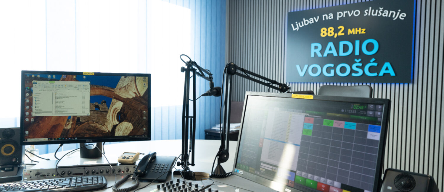 IZ BUDŽETA OPĆINE OBNOVLJENE PROSTORIJE RADIJA VOGOŠĆA