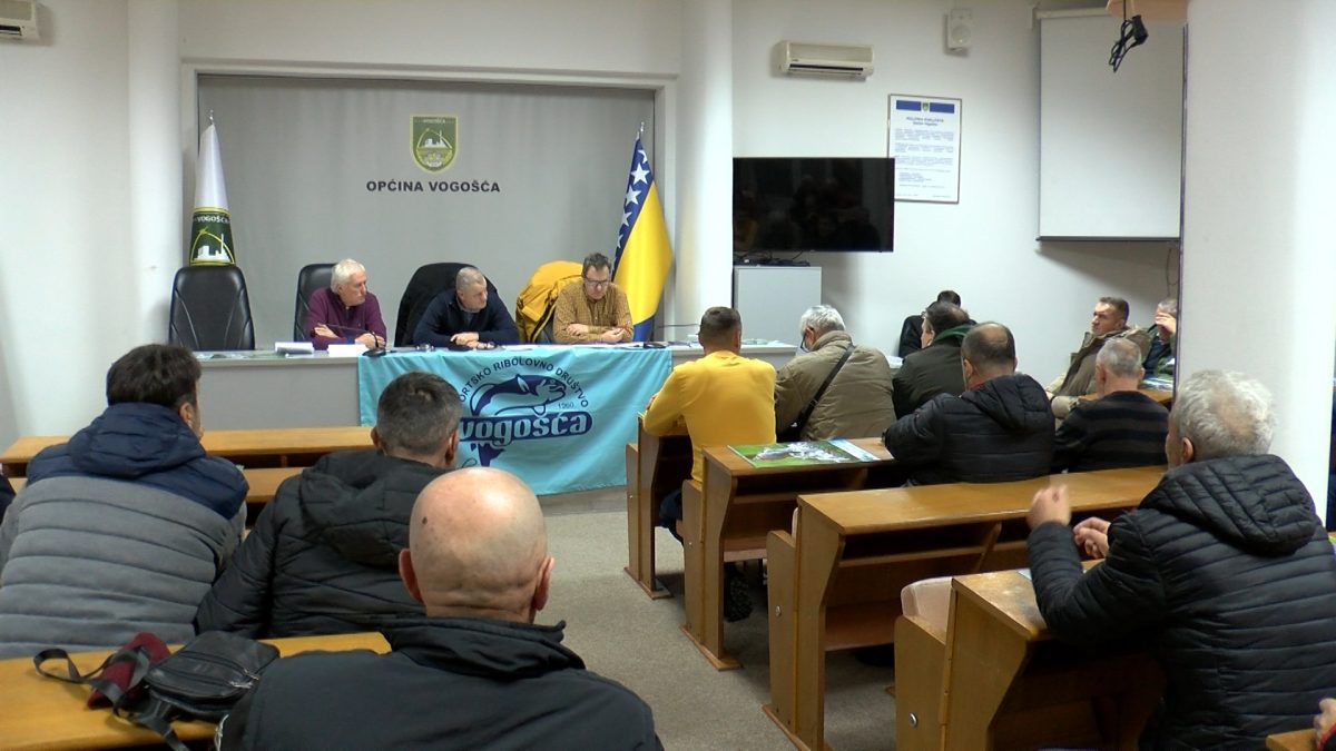 ODRŽANA IZVJEŠTAJNO – IZBORNA SKUPŠTINA SPORTSKOG RIBOLOVNOG DRUŠTVA VOGOŠĆA