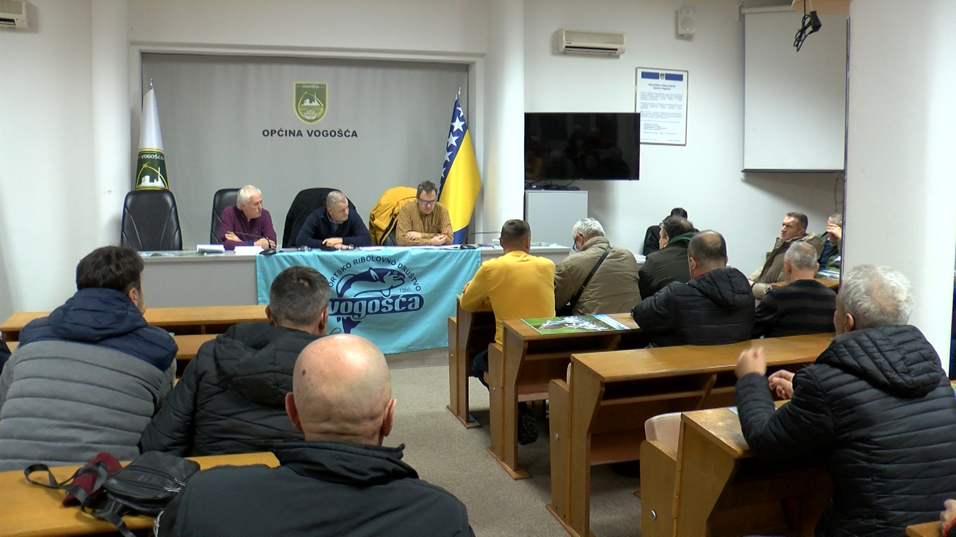 ODRŽANA IZVJEŠTAJNO – IZBORNA SKUPŠTINA SPORTSKOG RIBOLOVNOG DRUŠTVA VOGOŠĆA