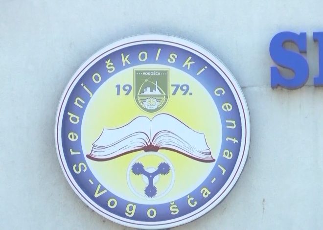 PROSJEČNA OCJENA UČENIKA SŠC VOGOŠĆA NA KRAJU PRVOG POLUGODIŠTA 3,71