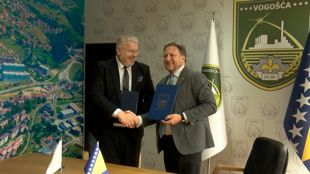 POTPISAN MEMORANDUM O RAZUMJEVANJU IZMEĐU OPĆINE VOGOŠĆA I RAZVOJNOG PROGRAMA UJEDINJENIH NACIJA