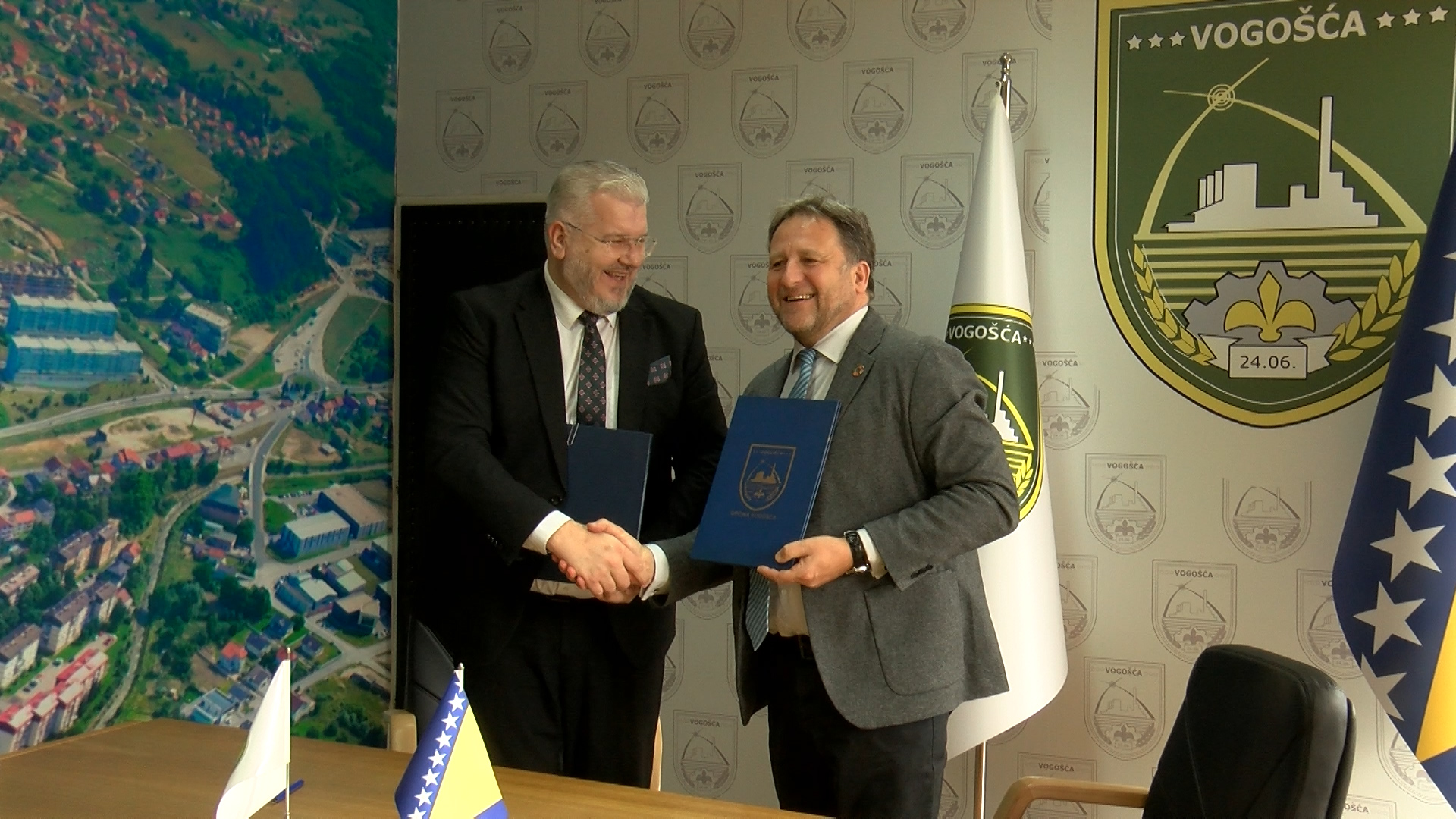 POTPISAN MEMORANDUM O RAZUMJEVANJU IZMEĐU OPĆINE VOGOŠĆA I RAZVOJNOG PROGRAMA UJEDINJENIH NACIJA